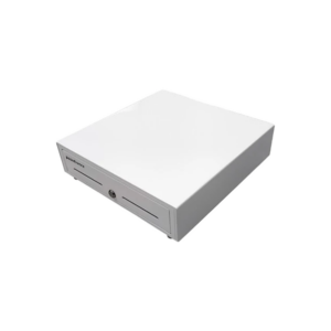 cajon portamonedas blanco